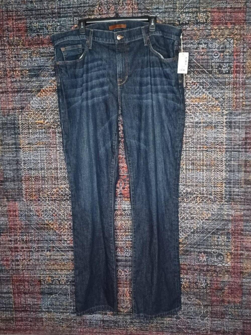 Joes Jeans mens dark distressed The Classic straight leg 42x34 NWT
